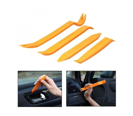 Tools for dismantling car interior trim